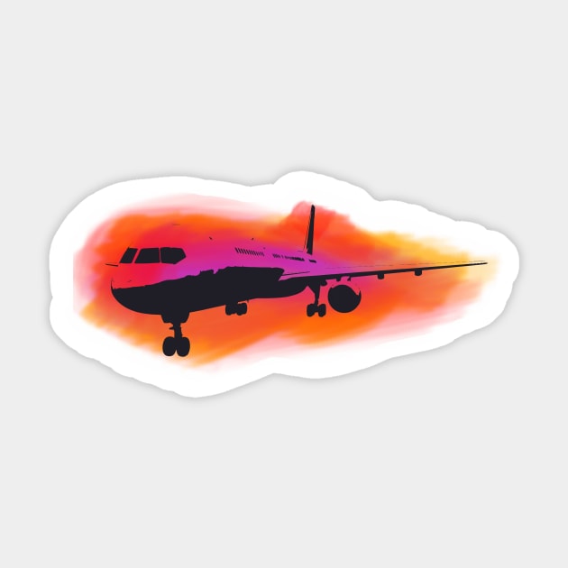 Aeronautical Expressions: Elevating Artistic Horizons Sticker by Borbulhas Store